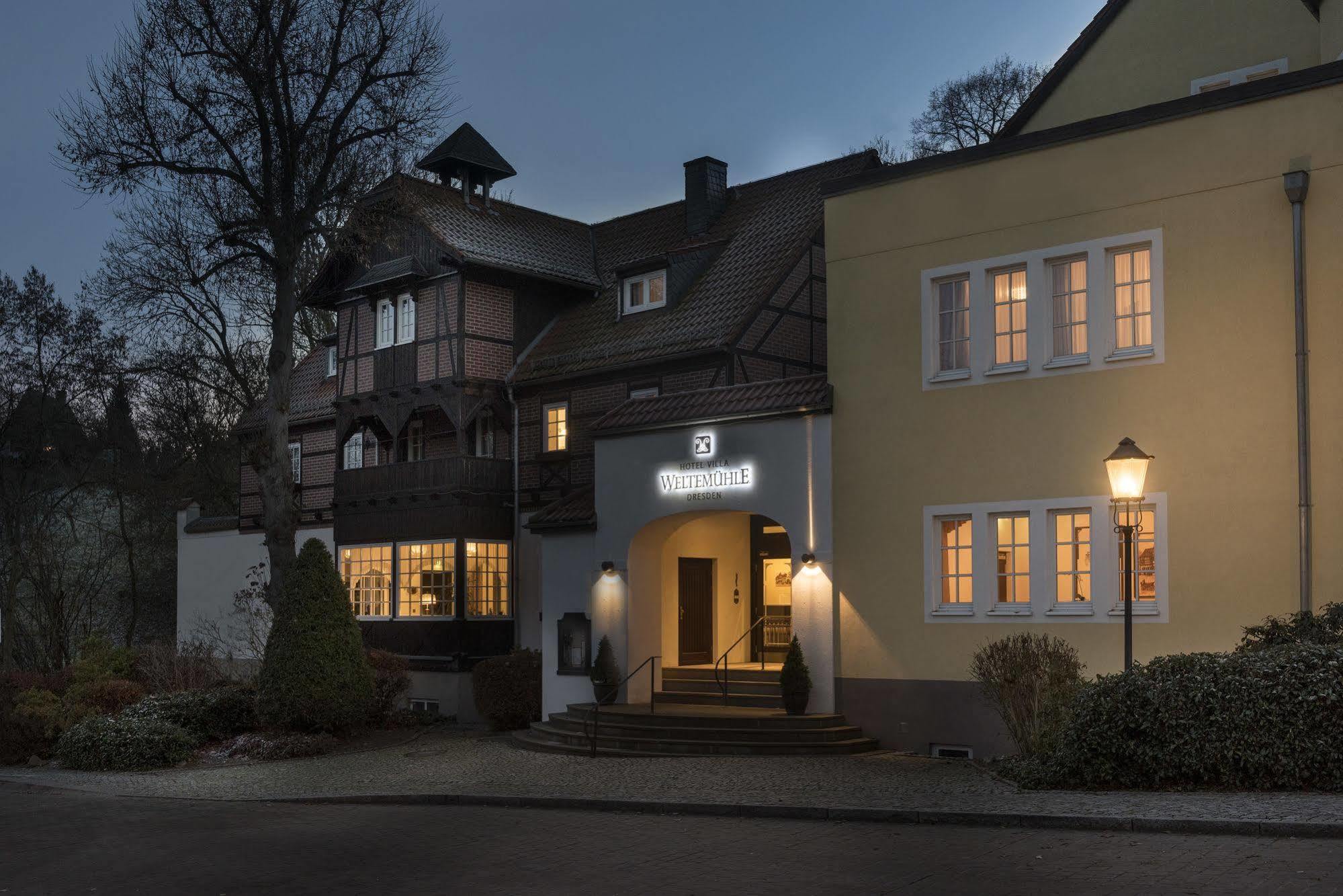 Hotel Villa Weltemuehle Dresden Eksteriør bilde